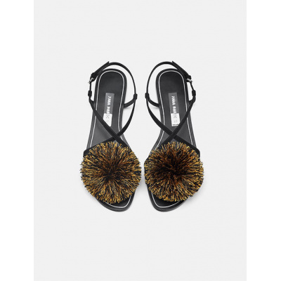 Fur Sandal